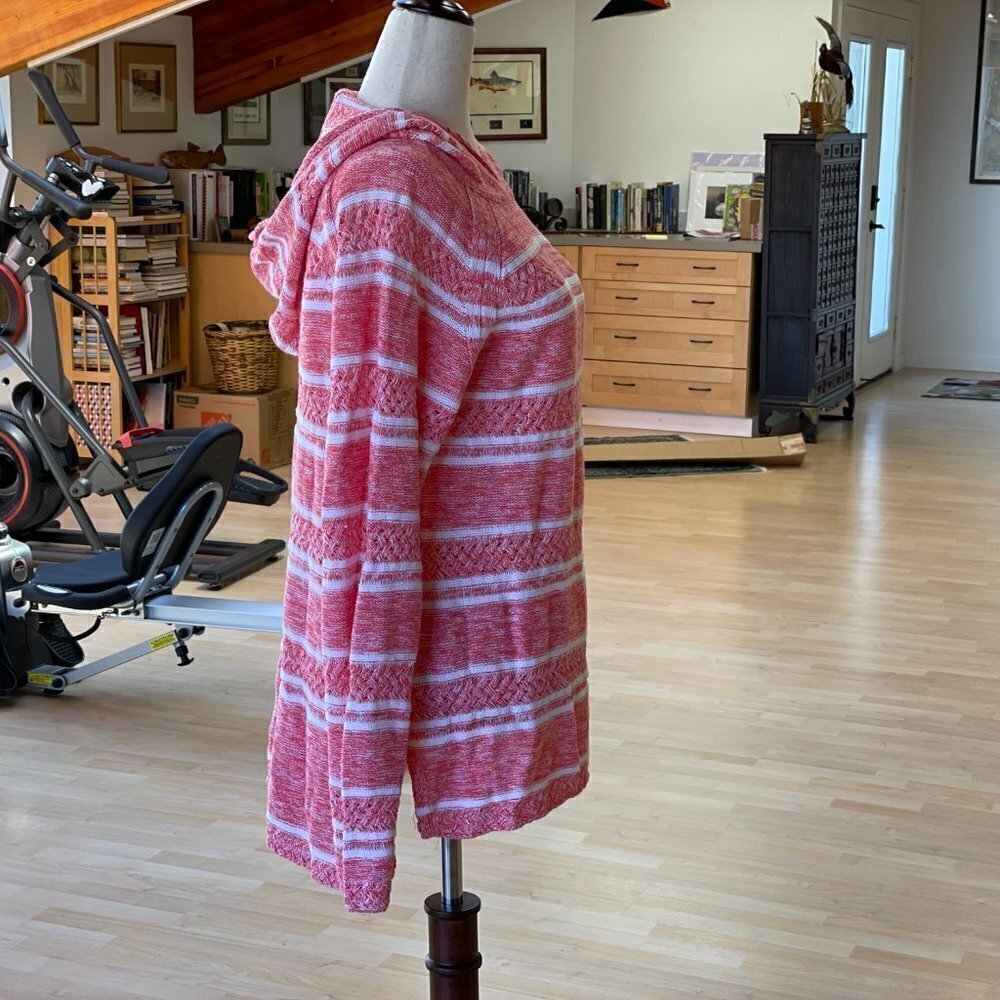 TOMMY Bahama Coral Hoodie Sweater NWT Med M - Picture 2 of 6